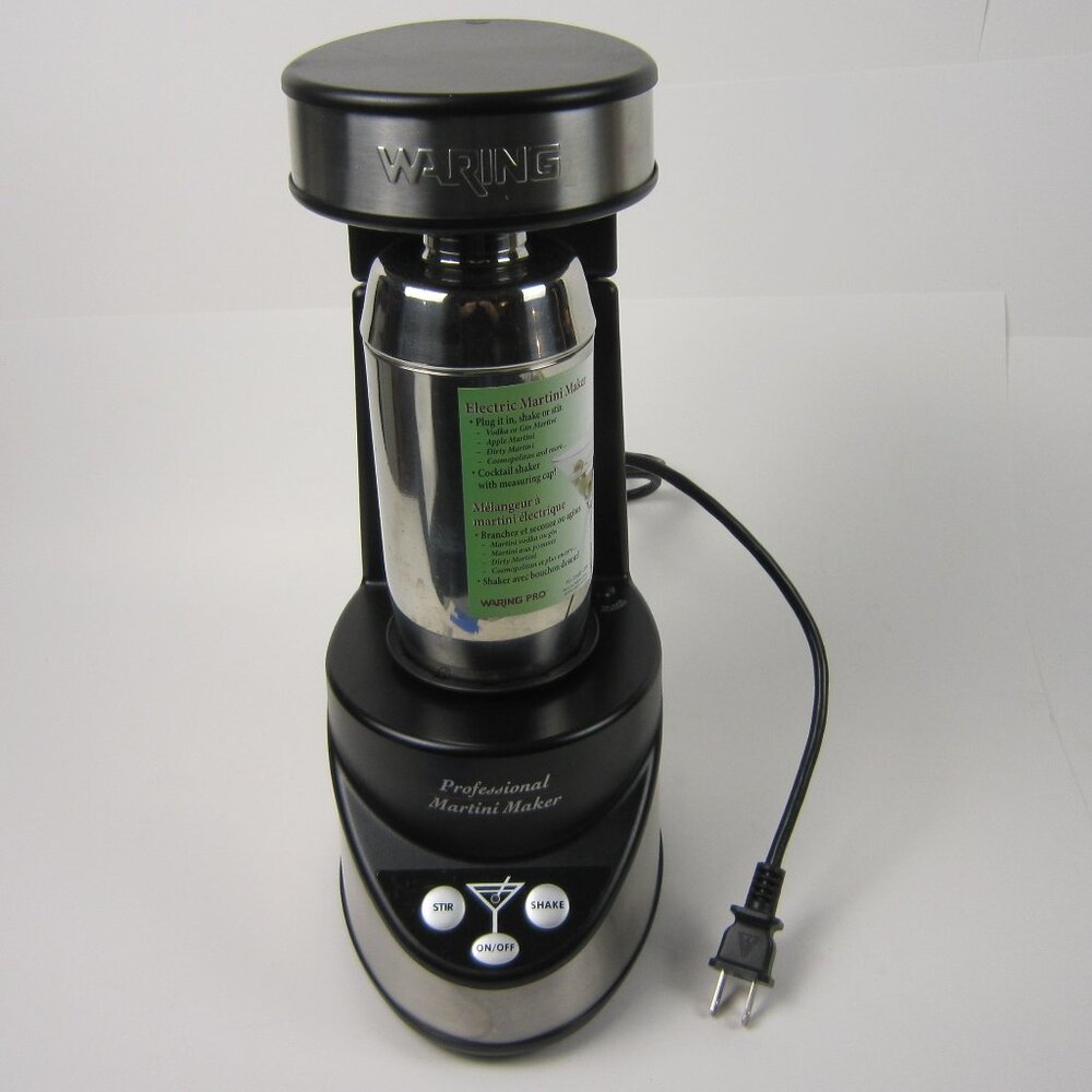 Waring Pro Professional Electric Martini Maker - Model WM007C - Used- Works
